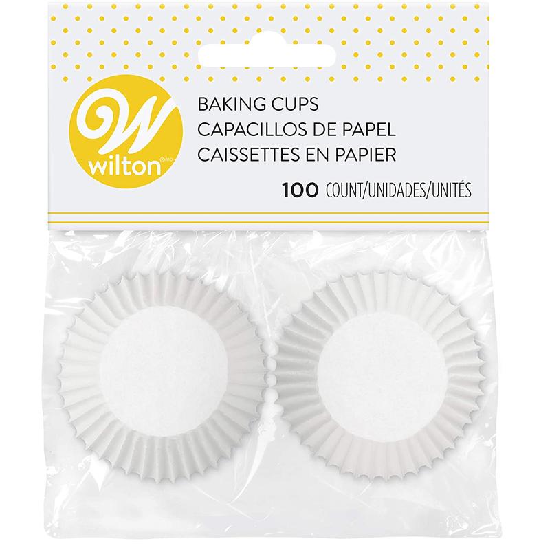 Mini Muffin Cups // White, Pack of 100