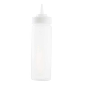 Widemouth Squeeze Bottle, Clear | 12 Oz