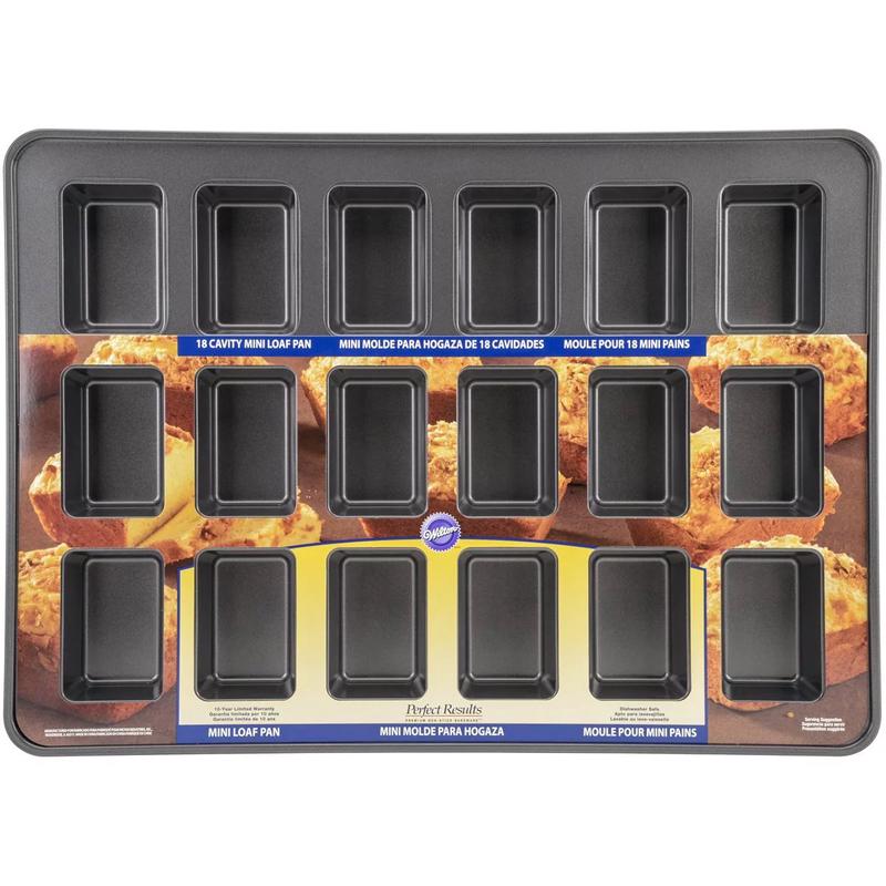 Wilton 18 Cavity Perfect Results Mini Loaf Pan