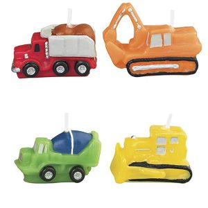 Wilton Construction Candles | Set of 4