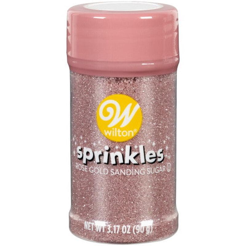 Wilton Rose Gold Sugar Sprinkles