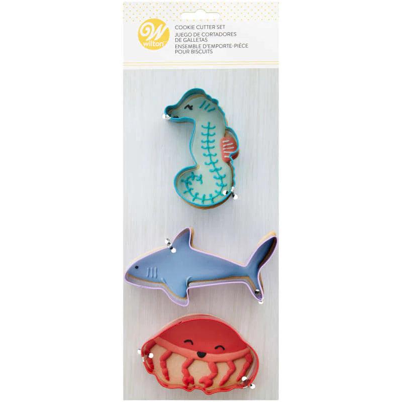 Wilton Under The Sea Cookie Cutters | Set of 3