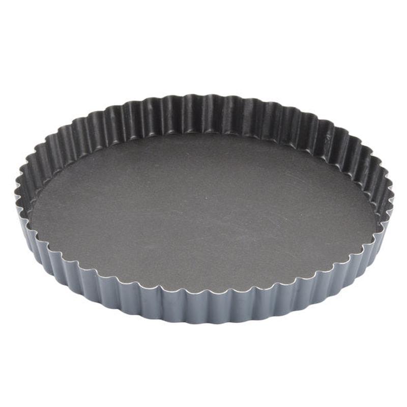 Fluted Non-Stick Tart/Quiche Pan with Removable Bottom, 7 7/8"