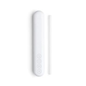 Glass Straw with Travel Case & Cleaning Squeegee Tool