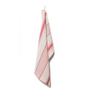 Linen Kitchen Towel, Aubagne Rouge