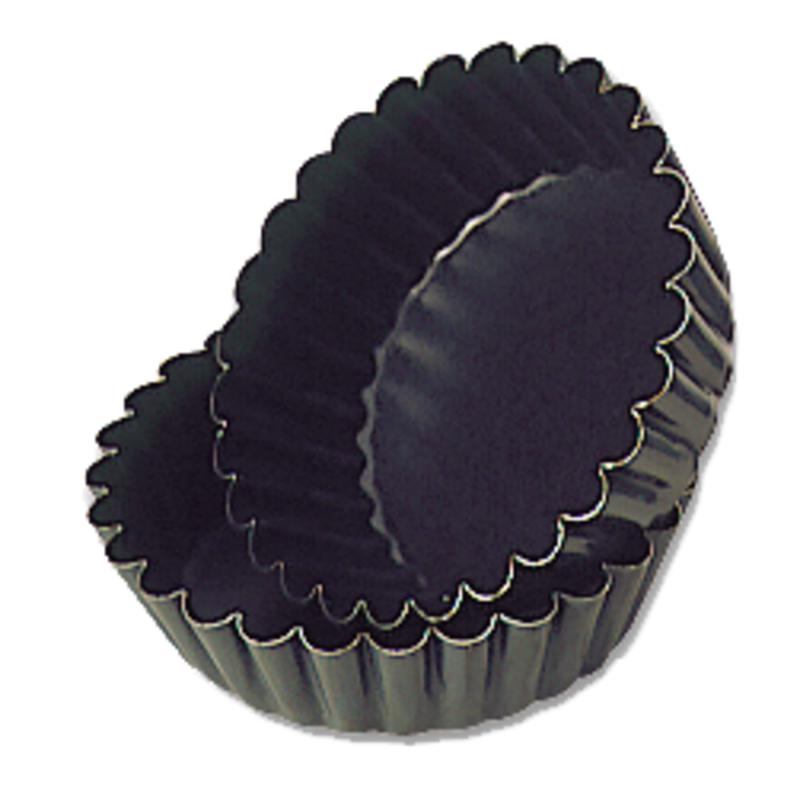 Matfer Exopan Fluted Round Fluted Mold, 4"