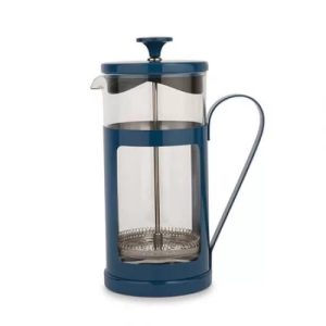 Monaco Cafetiere, 8-Cup, Navy Blue