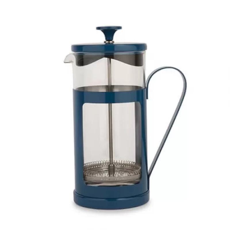 Monaco Cafetiere, 8-Cup, Navy Blue