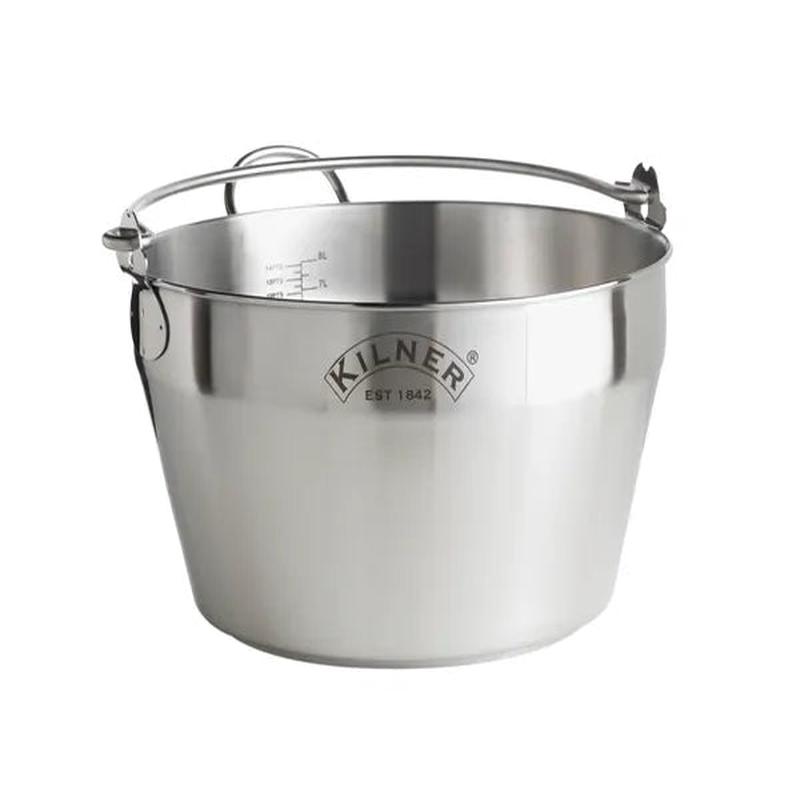 Stainless Steel Preserving Pan, 8 Litre