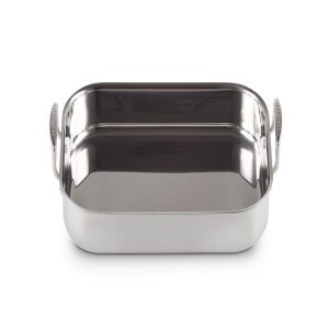 Stainless Steel Rectangular Roaster, 3-Ply, 35cmx25cm