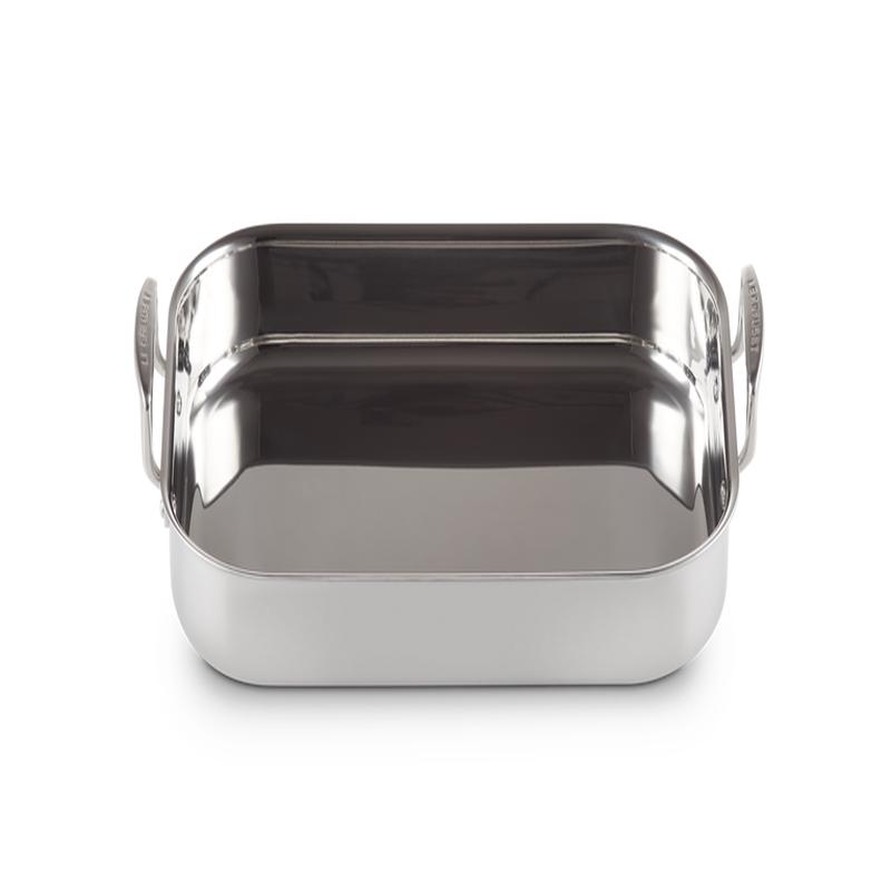 Stainless Steel Rectangular Roaster, 3-Ply, 35cmx25cm