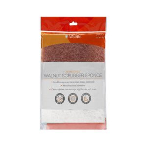 Walnut Scrubber Sponge