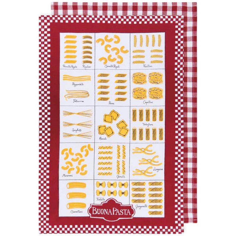 Buona Pasta Dishtowels | Set of 2