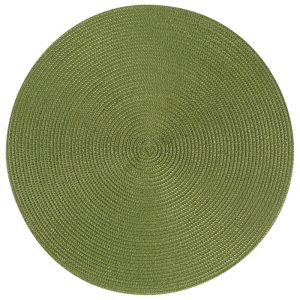 Disko Fir Green Round Placemat