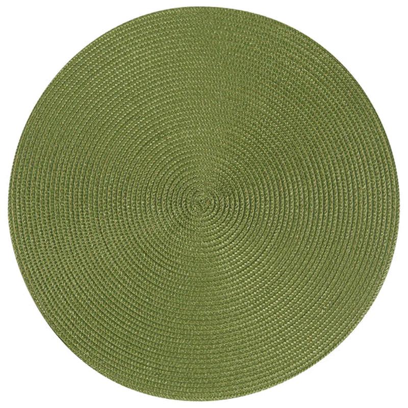 Disko Fir Green Round Placemat