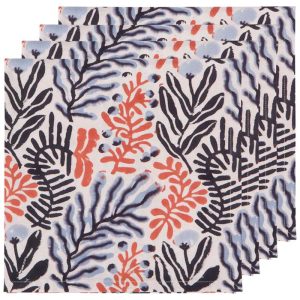 Entwine Block Print Napkins, Set of 4