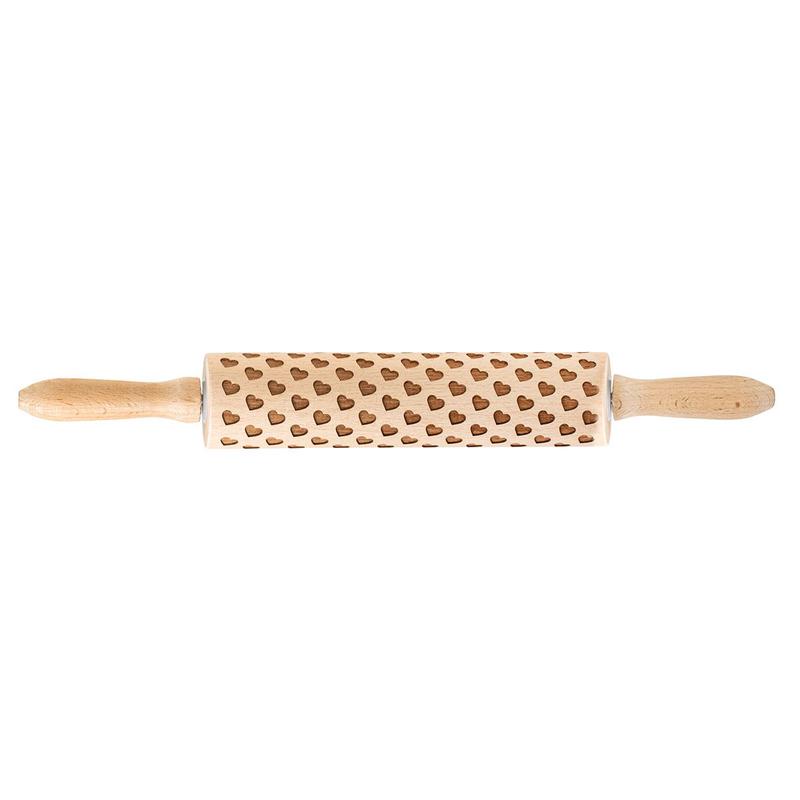 Heart Design Rolling Pin