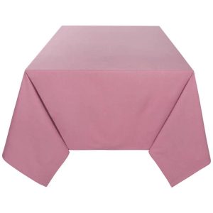Mauve Cotton Tablecloth, 60"x90"
