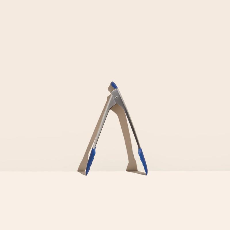 Non-Stick Ultimate Tongs 12in | Navy