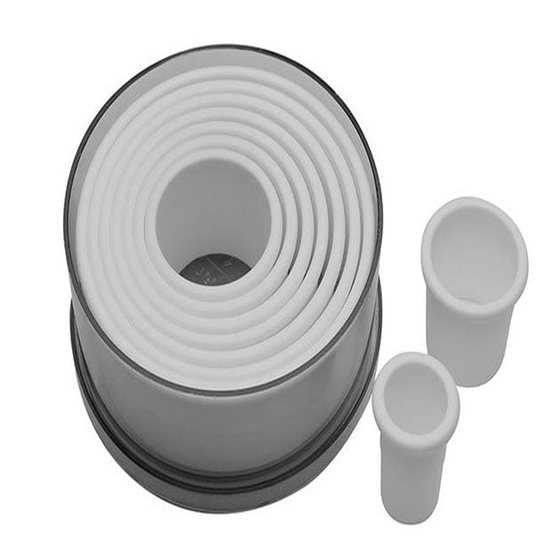 Plain Round Cutter Set, 9 Pieces