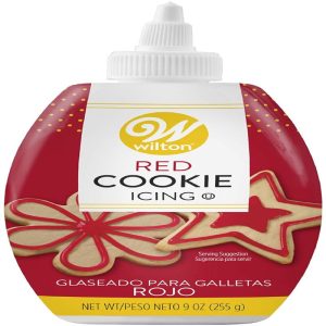 Red Cookie Icing