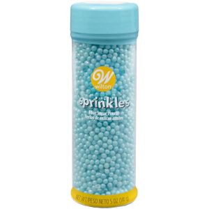 Blue Sugar Pearl Sprinkles, 5 oz.