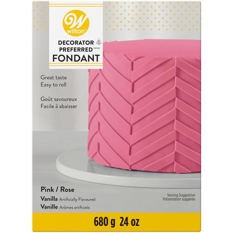 Decorator Preferred Pink Fondant, 24 oz.