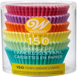 Pastel Rainbow Cupcake Liners | 150-Count