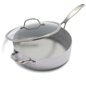 Venice Pro Ceramic Nonstick Saute Pan, 5 Quart