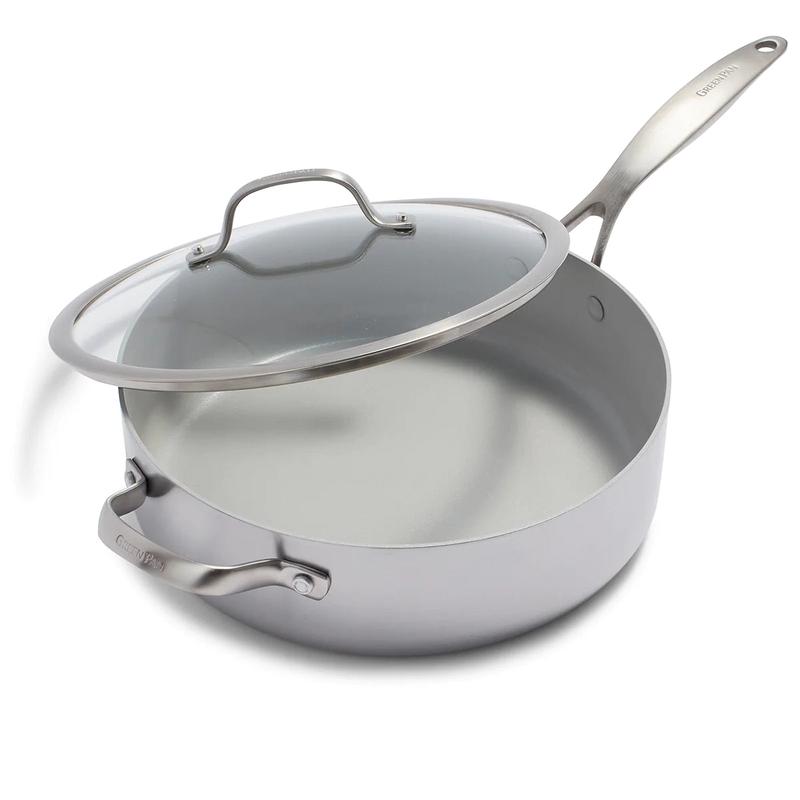 Venice Pro Ceramic Nonstick Saute Pan, 5 Quart