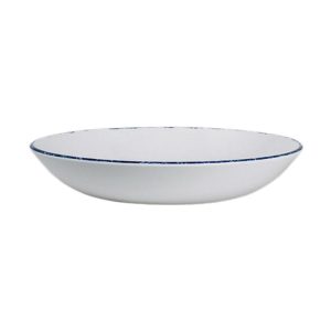 Blue Dapple Melamine Coupe Bowl 8.5"