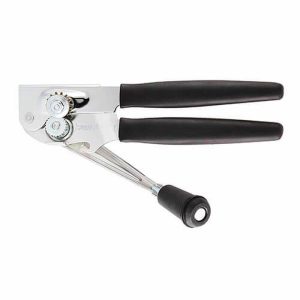 Crank Turn Can Opener, Black