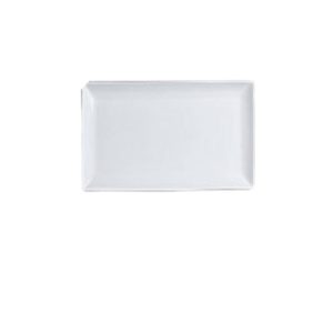White Rectangle Plates, 3 Sizes