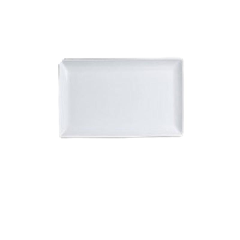 White Rectangle Plates, 3 Sizes