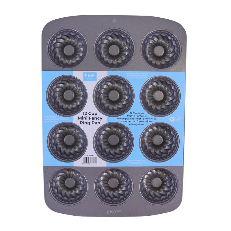 12 Cavity Mini Bundt Pan