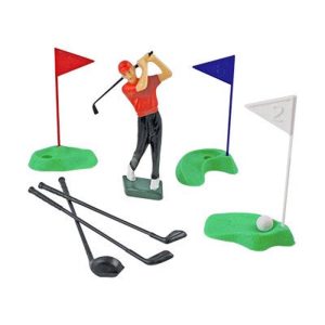 Golf Cake Topper Set