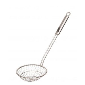 Helen's Asian Kitchen Stainless Steel Spider Stainer, 7in