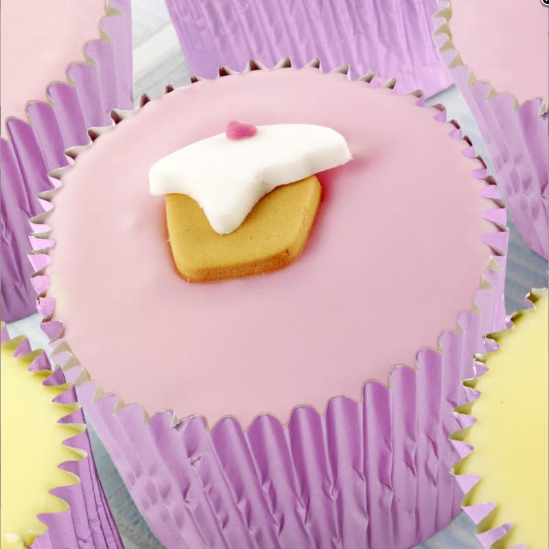 Light Pink Foil Cupcake Liner | 32 Count