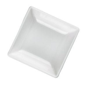 Melamine Mini White Square Bowl | 2.75" (2.5oz)