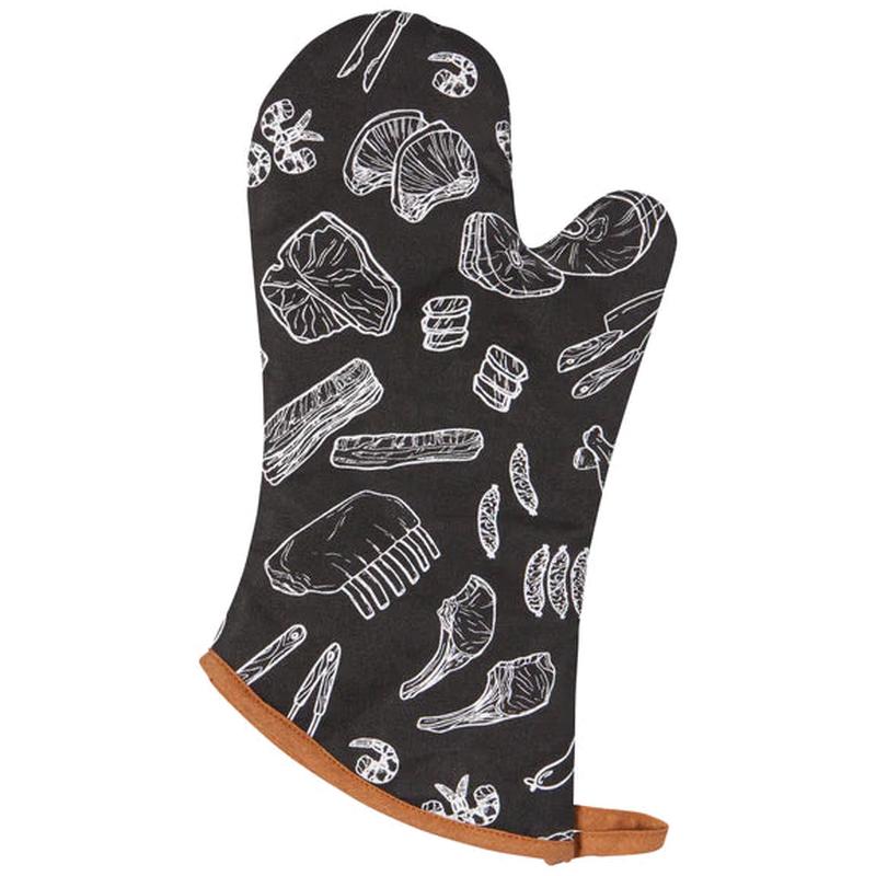 Oven Mitt, On the Grill
