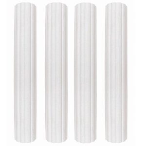 Plastic Hollow Pillars, Pack of 4 | 6"