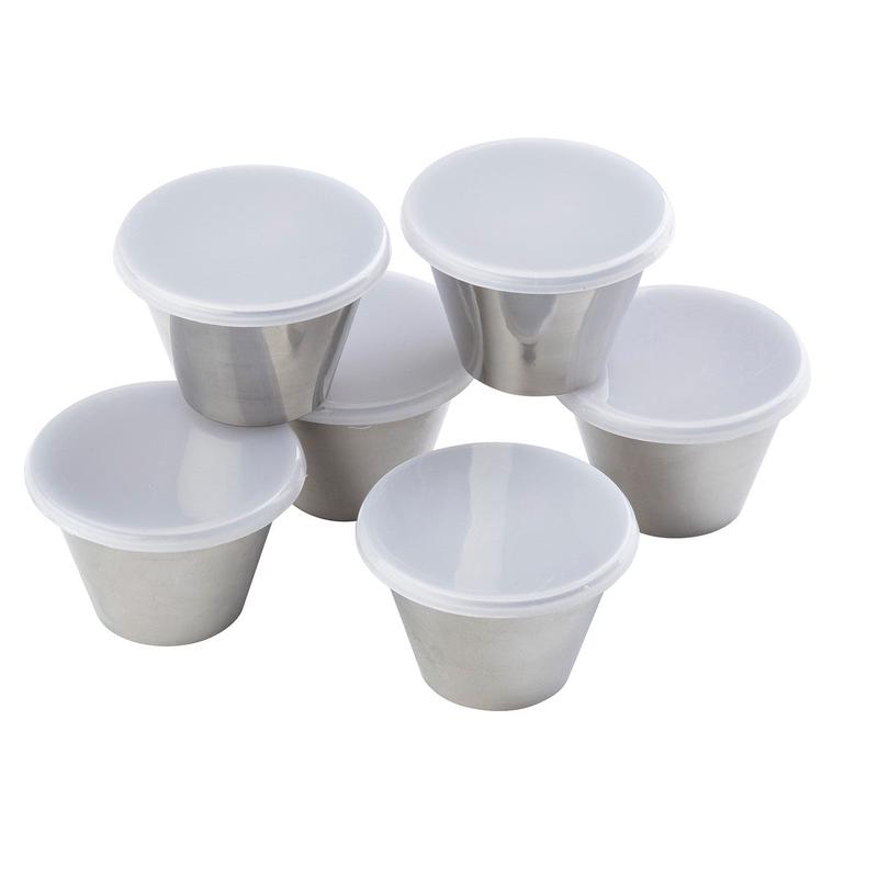 Sauce Cups with Lids 3oz // Set of 6