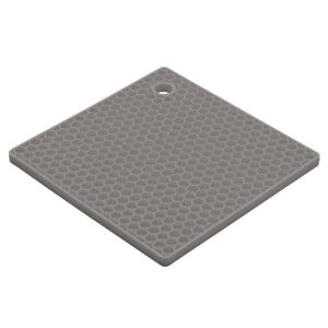 Silicone Honeycomb Trivet, Grey