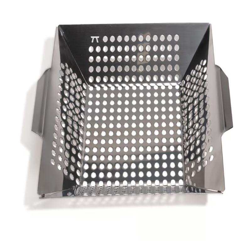 Square Grill Wok | Stainless Steel