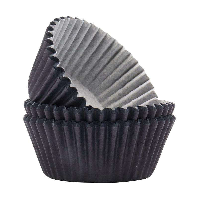 Standard Baking Cups, Black | Pack of 60