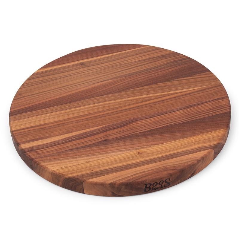 Walnut Round Cutting Board, 18"
