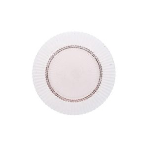 Archie Pink Glass Dinner Plate
