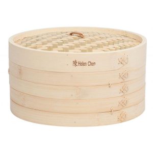 Bamboo Steamers, Set of 3, 10"