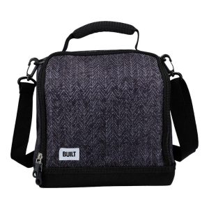 Built Professional 7 Litre Lunch Bag | Grey Herringbone