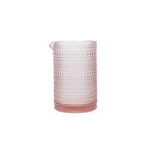 Jupiter Collection Mixing Glass, Pink